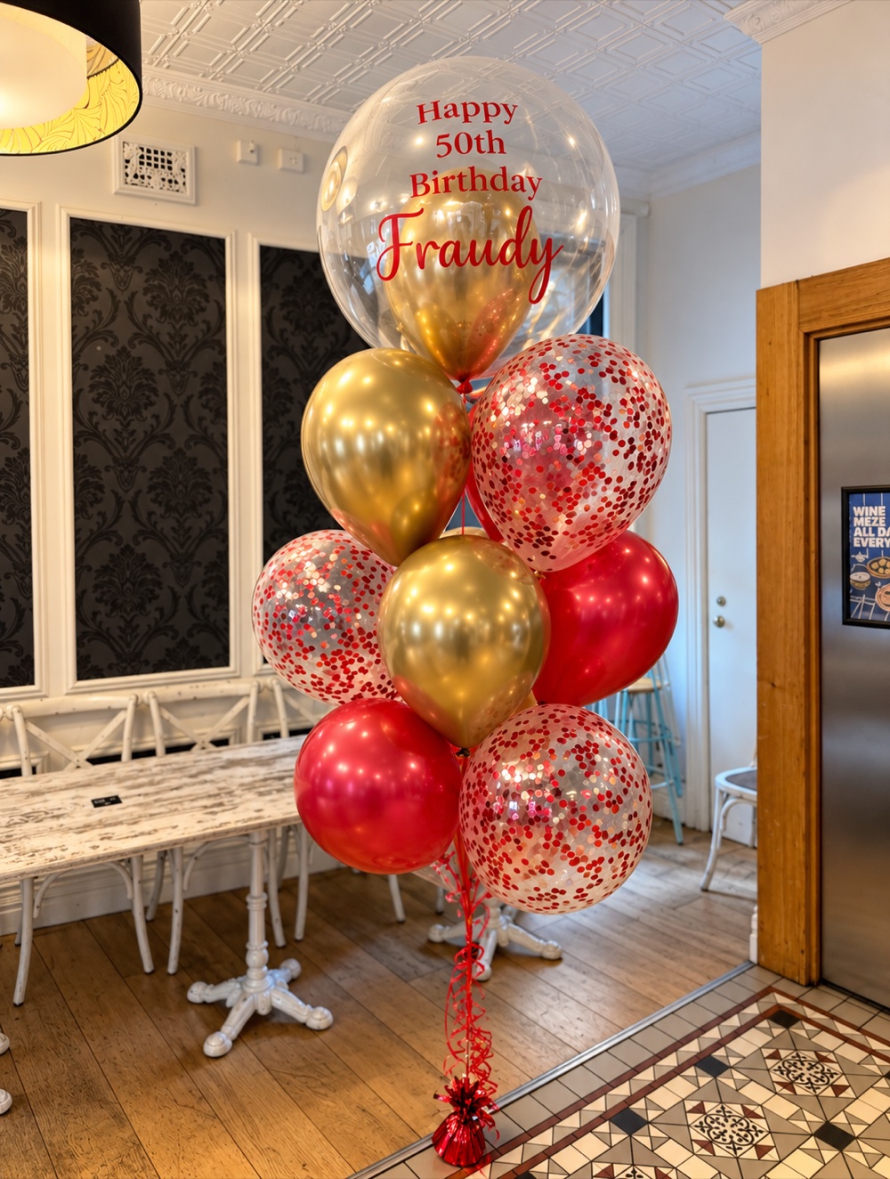 Restaurant Venue Balloon Styling Sydney